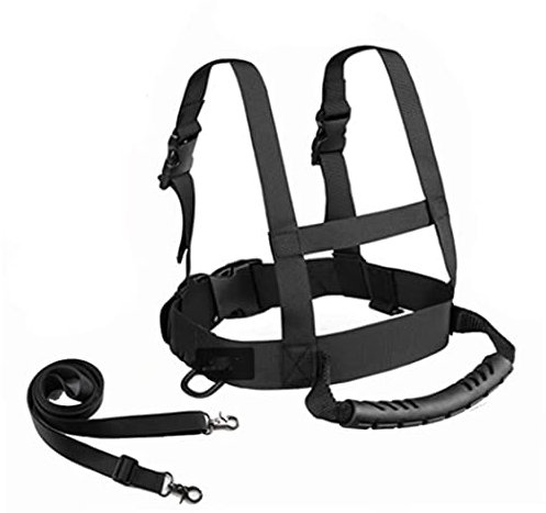Hbbgdiy Ski -Schultergurt für Kinder Anfänger Skating -Training Sicherheitsriemen mit abnehmbarem Leinenkinder Ski -Kabelbaum, Sicherheitsriemen für Kinder, Sicherheits -Traktionsseil