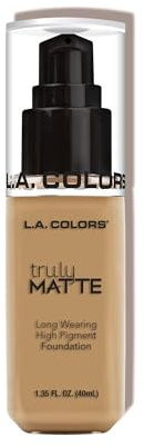 L.A.Colors Truly Matte Liquid Makeup- Medium Beige 40 ml