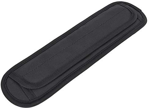 Shoulder Strap Pad, Guitar Breathable Pearl Cotton Anti-Slip Soft Guitar Strap Pad for Acoustic/Electric/Bass Guitars (Black) Musical Instrument Accessories