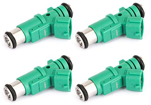 Areyourshop Einspritzdüse 4PCS Fuel Injector 01F023 für Peugeot 1007 206 207 für Citroen C2 C3 Nemo,OEM-Ersatz:1984G0, 9655833580, 81.217, 75117167, H75117167, 348002, 01F023