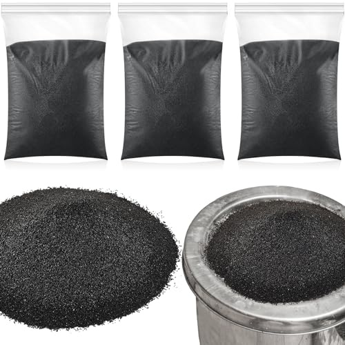 Sasylvia 3 Pack Black Silica Sand for Ashtray Place Sand Station Firepit