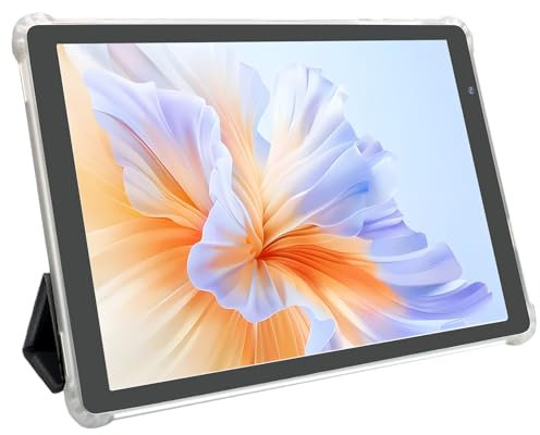 VASOUN 10 Inch Tablet with Case, Tablet PC Android 14 with 4GB(2+2GB Expand) RAM 32GB ROM,6000mAh Battery,1280 * 800 IPS,Dual Speaker,Dual Cameras,Type C(Grey)