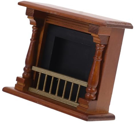 ERINGOGO Mini Cheminée pour Maison De Poupée Décoration Miniature pour Et Accessoire Réaliste pour Chambre