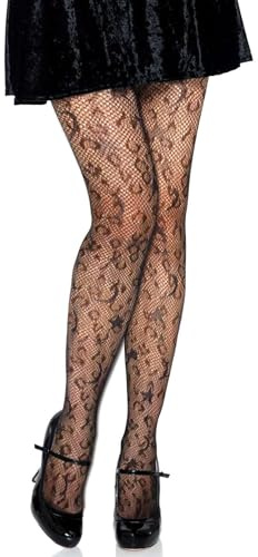 Leopard Print Tights,Leopard Tights,Black Fishnet Womens,Fish Net Tight Women,Patterned Fishnets Ladies,Nylon Sexy Stockings,Fashion Net Cheetah Pattern,for Halloween,Masquerade,Carnivals,Party