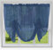 John Aird Voile Tie Blind Curtain Panels 58 Wide x 54 Drop (Navy)