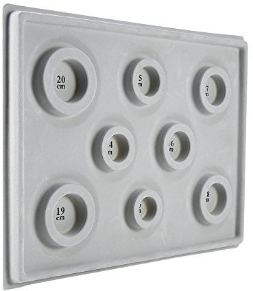 Yosoo Health Gear Perlen Design Platte für die Schmuckherstellung, Organizer Tablett für Armbanddesign, Bastelwerkzeug für Perlenprojekt