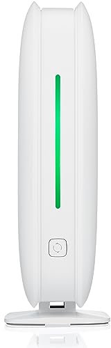 Zyxel Multy M1 WiFi 6 AX1800 WLAN Mesh-System gesamten häuslichen Bereich. Router und Satellit, kompatibel zu Alexa – Einzelpackung [WSM20]