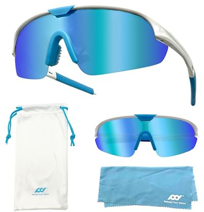 Gafas de sol XII WY para niños, ideales para jóvenes que practican béisbol. Ligeras, con montura TR90 y protección UV400. Adecuadas para deportes y ciclismo, tanto para niños como para niñas.