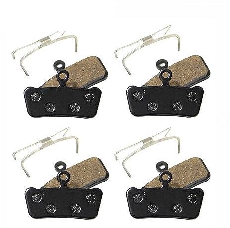 XEBRAD for SRAM for Avid X0 Trail, for SRAM Guide R RS RSC MTB Mountainbike-Scheibenbremsteile, 4 Paar (8 Stück) / Los Fahrradbremsbeläge Mountainbike-Bremseinsätze