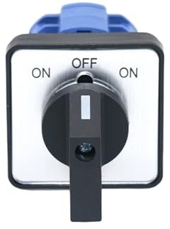 SZW26/LW26-20 20A ON OFF ON Interruttore di commutazione di trasferimento a doppia alimentazione con contatto in argento, motore a 2 poli, avanti e indietro(D202.2 ON OFF ON 64)