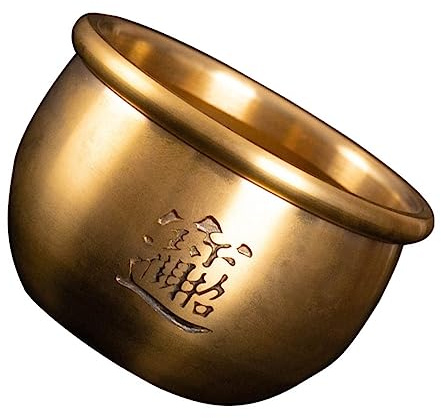 TOGEVAL Elegant Brass Tabletop Incense Burner Ornament for Home Office Aromatherapy Stove Craft with Antique Design Chic Aroma Burner Adornment for Living Decoration