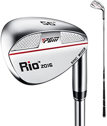 Golf Sand Wedge 56/60 Grados Club Wedge con Steel Shaft Chipper Clubs para Adultos Hombres Mujeres fácil Control de Distancia Deportes y al Aire Libre (Rojo,56 Grados)