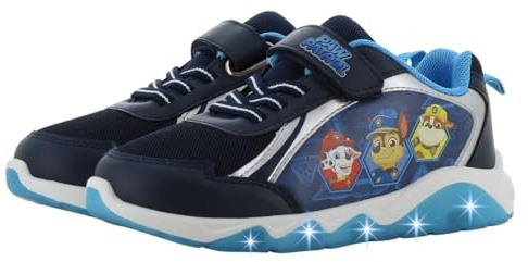 Leomil Paw Patrol Basket Enfant Garçon | Chaussures Garçon, Semelle Légère EVA, Idéal pour l'école et les loisirs, Nickelodeon, Cadeau pour Enfants