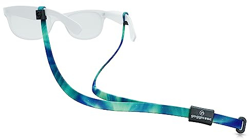 GOGGLESOC SUNNYSTRING: Adjustable Eyewear Retainer | Super Pack, Aurora, Regular