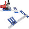 Rip Cut Circular Saw Guide, Solid Aluminum Alloy Circular Saw Edge Guide, Woodworking Cutter Guide Rail, Circular Saw Track Guide Rail 0-65cm Adjustable Cutting Range Cutter Guide Saw Track
