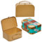 Baker Ross FN217 DYO-Bastelboxen aus Karton - 3er-Pack, Mini-Koffer zum Dekorieren und Aufbewahren von Schmuck
