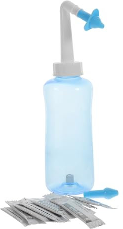 Ipetboom Suplemento De Limpieza Nasal Irrigador Nasal Lavable Botella De Sal Para Lavado