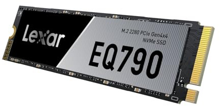 Lexar EQ790 2TB NVMe SSD M.2 2280 PCIe Gen4x4 Internal Solid State Drive, Up to 7000MB/s Read & 5000MB/s Write, High-Speed Storage Compatible with PS5, Desktop and Laptop