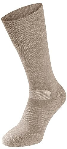 VAUDE Socken Wool Socks Long, Woll-Mix-Socken, schnell trocknend, geruchshemmend und wärmend, linen, 36-38