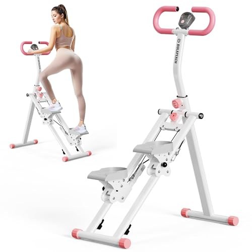 Stair Stepper for Home, Vertical Climber Workout Machine with Handlebar for Full Body Exercise Stair Climber Machine with Stable Frame & 3 Adjustable Height