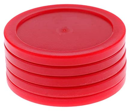 Sharplace 5 Ersatz Pucks, 82mm / 62mm, Rot, 62mm