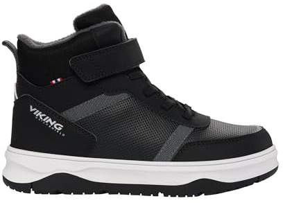 Viking Unisex Kinder Squad Warm Wp 1v Snow Boot, Schwarz, 32 EU