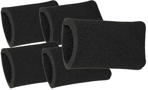 vhbw 5x Filtro de aspiradora compatible con Kärcher WD3.300M, WD3.300, WD 3.310, WD 3.xxx, WD 3.320, WD 3.370 - Filtro de espuma