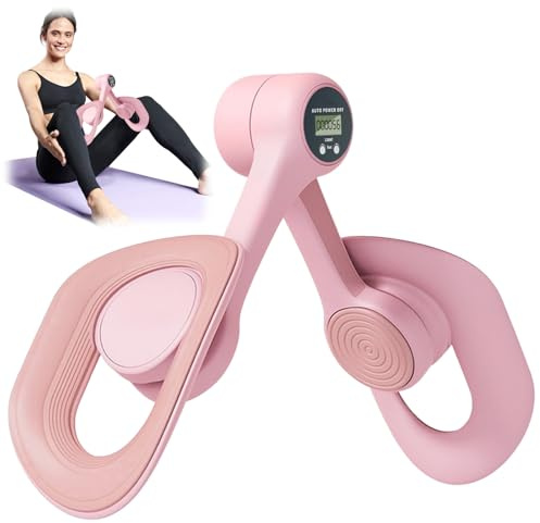 Audasi Pelvic Floor Trainer, Inner Thigh Muscle Master Exercise Devices Automatic Counting 360°Rotating Pelvic Floor Exerciser for Woman Inner Thigh Exercise Equipment for Home Gym