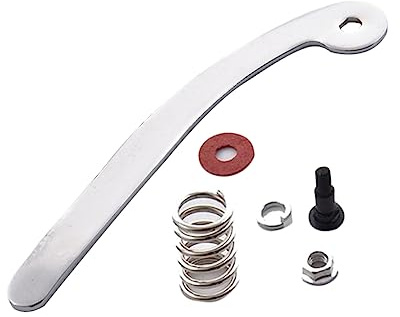 ERINGOGO Guitar Vibrato Bridge Tailpiece Whammy Bar Replacement Silver Electric Guitar Accessory Compatible with Bigsby Suitable for Tremolo System and Bridge Parts Random Color