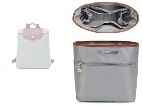 Organizador para Mochilas Longchamp, Funda de Almacenamiento de poliéster(Blue Vintage)