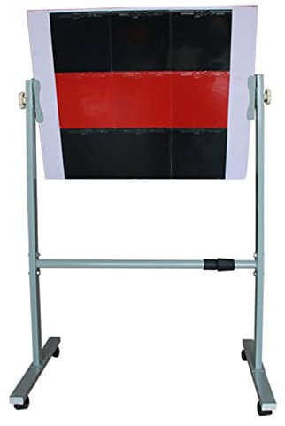 LLAA Tischtennis Rebound Tafel Selbsttraining Tischtennis Return Board, Fachmann Pingpong-Rebound-Board Trainingsgerät, Für Drinnen/draußen Tischtennisplatte (Size : with 9 Rubbers)
