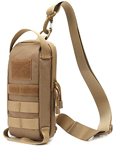 ACEXIER Taktische Sling Umhängetasche Militär Brusttasche Gürtel Hüfttasche Multifunktionale Gürteltasche für die Jagd im Freien täglich tragen Werkzeugtasche