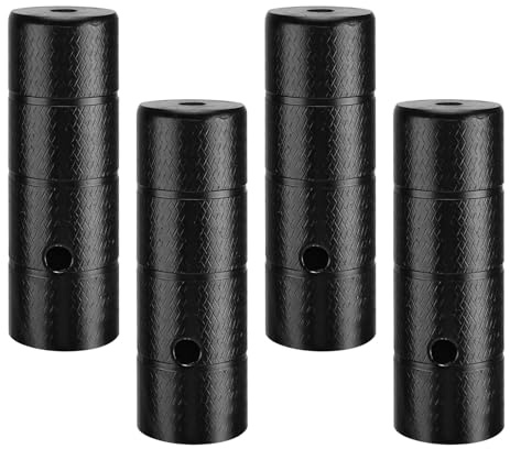PARFCO 4 Piezas Clavijas Bicicleta Aluminio Antideslizante