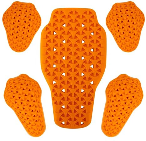 PSLER CE-1 Protezione per la Schiena del Motociclista Inserti Rimovibili per La Giacca dell'armatura del Motociclista Protezioni per La Moto Paraschiena Moto