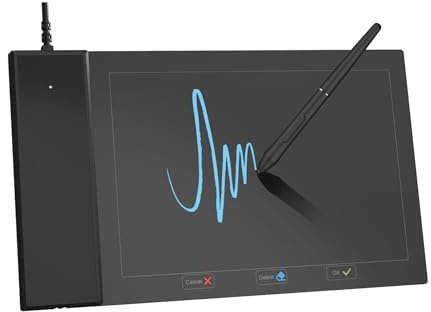 Drawing Tablet Digital Graphic Tablets 6x4 Inch Art Tablet with Battery-Free Stylus Pen Tablet for Mac, Windows and Chromebook (Drawing/E-Learning/Remote-Working) OSU Drawing Pad for Android