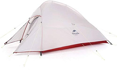 Naturehike Cloud-Up 2 Person Tent Lightweight Backpacking Tent with Footprint - Free Standing Ultralight Camping Hiking Backpack Tents Two Person Tent