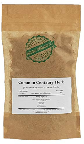 Herba Organica Common Centaury Herb - Centaurium Erythraea - Herbal Tea (50g)