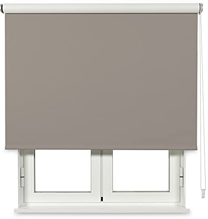 VIEWTEX Tenda a Rullo Opaca Termica/Oscurante Solpor Marrone 105x250 cm