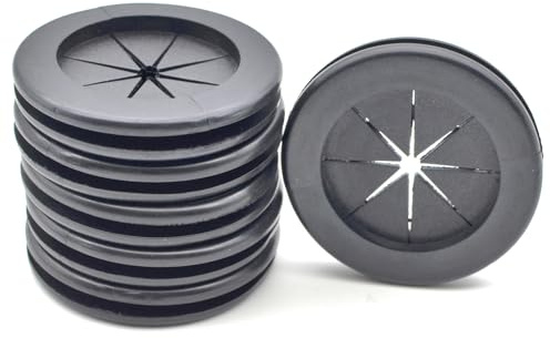 Fctoerg 2 Inch Rubber Grommets for Wiring Firewall Hole Plugs Wire Protection Grommet Electrical Appliance Tubing Plumbing 2 Drill Hole