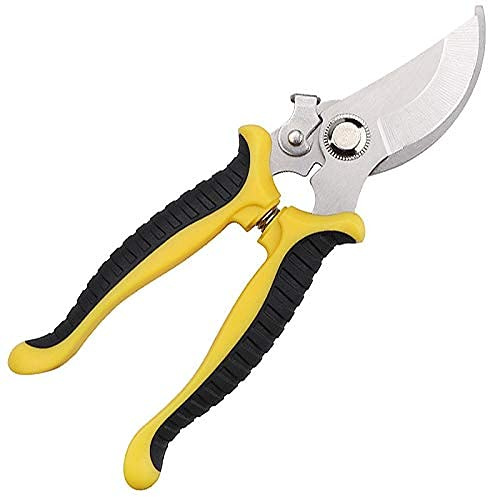 VNNHGB Ciseaux de Jardinage, cisailles à Gazon Professionnelles, antirouille, Haute Performance, adaptées aux Plantes Vertes et aux Fleurs, Outils de Plantation à Domicile