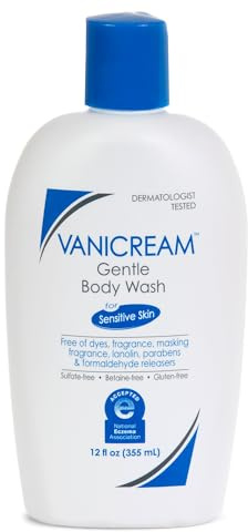 Vanicream Gentle Body Wash -12 fl oz - Formulated Without Common Irritants for Those with Sensitive Skin