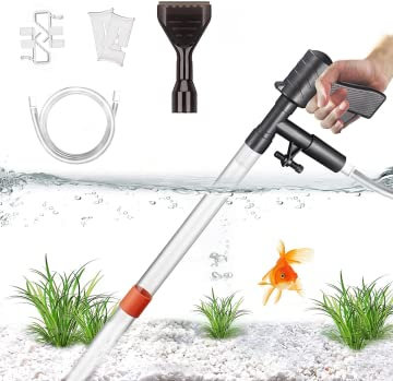 STARROAD-TIM Fish Tank Gravel Cleaner fish tank cleaner aquarium gravel cleaner gravel fish tank gravel vacuum for aquarium aquarium vacuum Water Changer Cleaning Pump with Air-Pressing Button