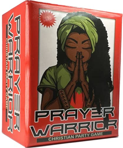 LewisRenee Prayer Warrior – Bible Charades Card, Christian Bible Trivia and Charades Card Game for Adults, Families, and Church Groups, Great Gift for All