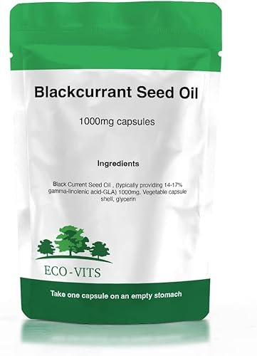 ECO-VITS Olio di semi di ribes nero (1000MG) 60 capsule