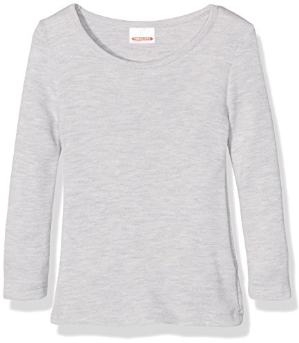 Damart - T-Shirt Manches Longues Maille Classique Thermolactyl, Enfant, Gris Chiné, 4ANS