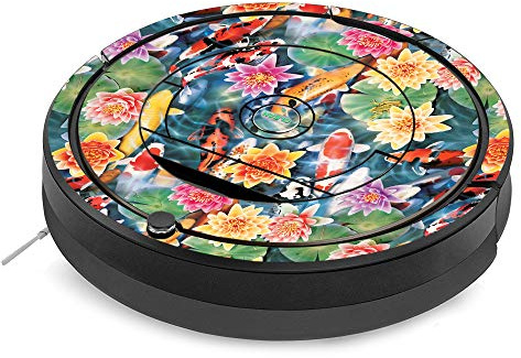 MightySkins Skin Compatible with iRobot Roomba 890 Minimal Coverage Vacuum - Koi Pond | Protective, Durable, and Unique Vinyl Decal wrap Cover | Easy to Apply, Remove | Made in The USA
