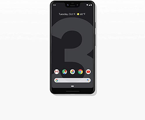 2018 Google Pixel 3 XL 64GB - Just Black (Renewed)
