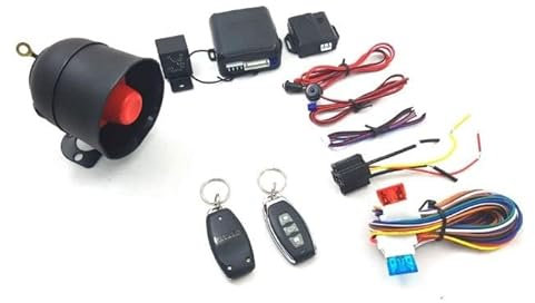 Car Security System Alarm Immobiliser Central Locking Compatible with Citroen Dacia Fiat New
