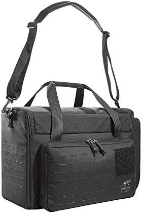 Tasmanian Tiger TT Modular Range Bag Taktische, Abschließbare Schießsport Umhänge -Tasche für Schützen Waffen-Tasche 46 Liter (Schwarz)