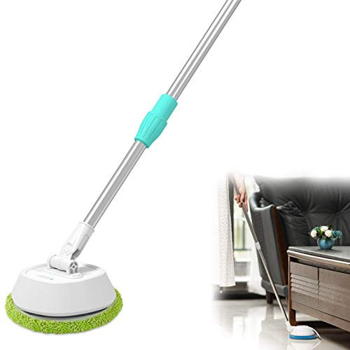 Fregadora eléctrica, robot de limpieza de vidrio inteligente, limpiador retráctil eléctrico inalámbrico, para bañera, azulejo, piso, pared de baño y cocina,Green